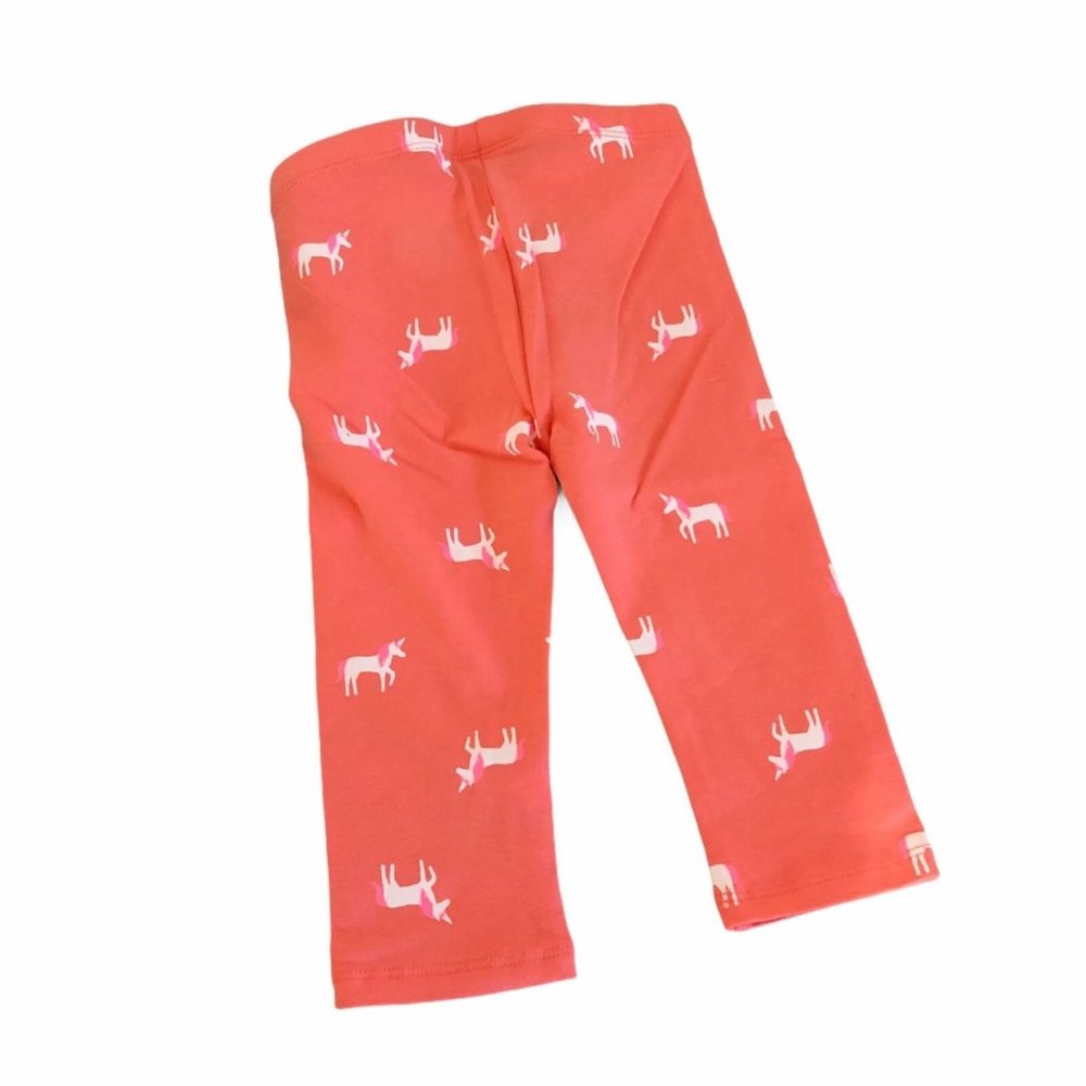 NWT Cat and Jack Unicorn Leggings Toddler Lot of 2 Pink Pants Pull On  3T - Picture 6 of 11